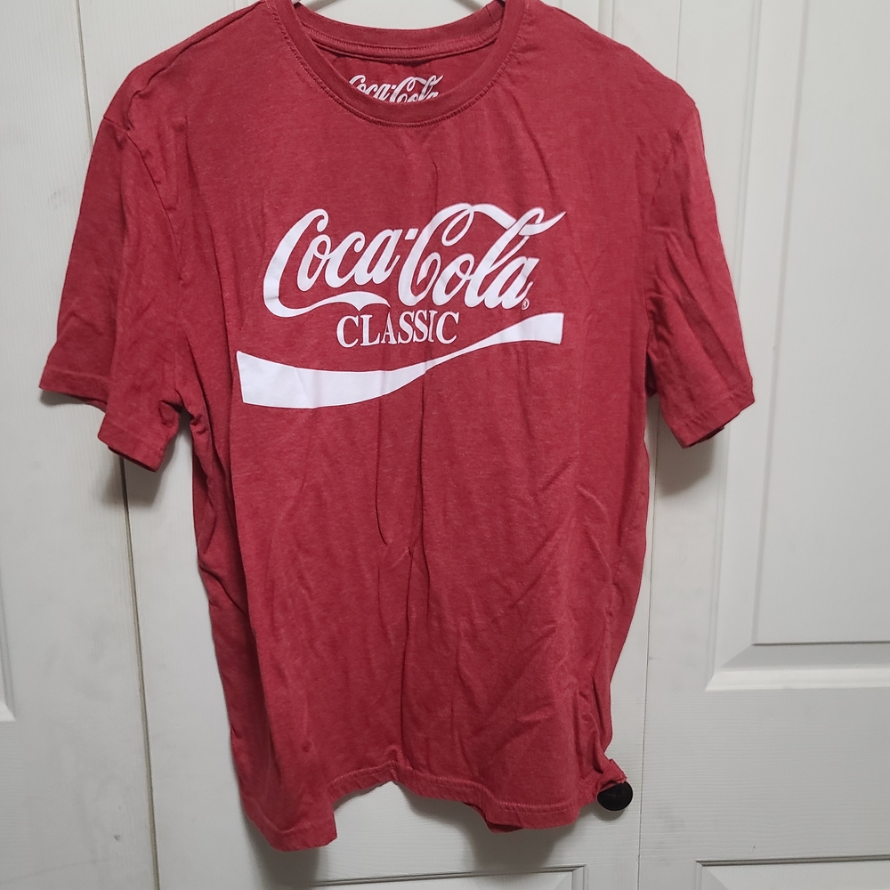 Coca Cola Classic Red Tee for Men